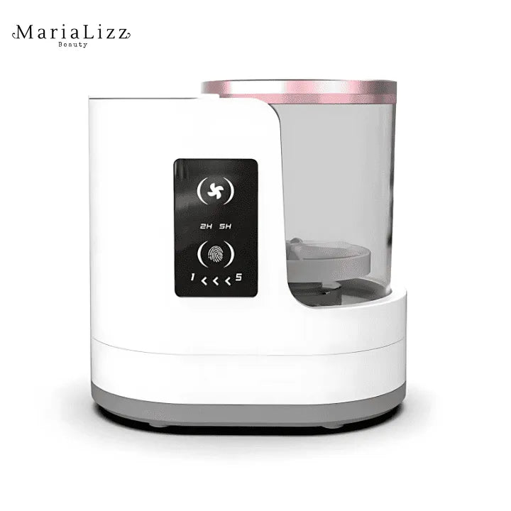 Máquina elétrica de limpeza de pincéis de maquiagem