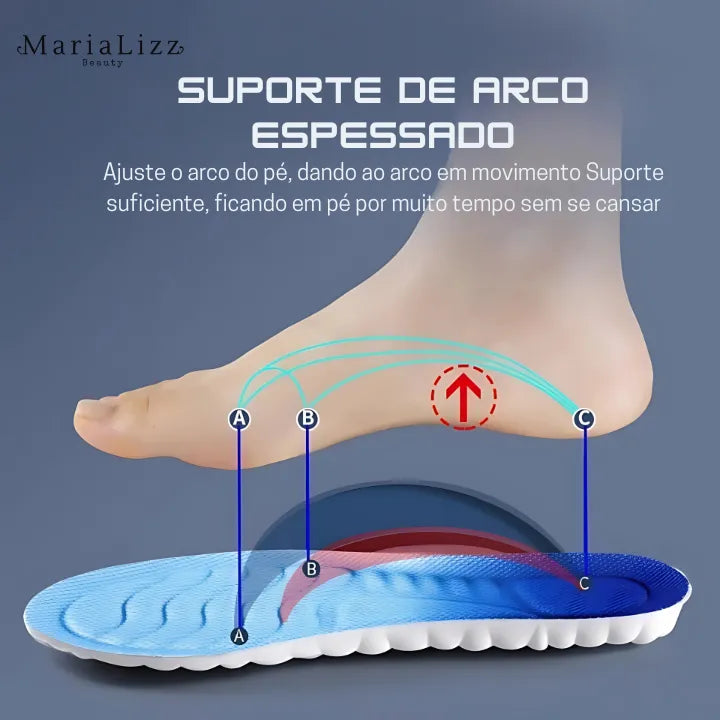 Palmilhas esportivas