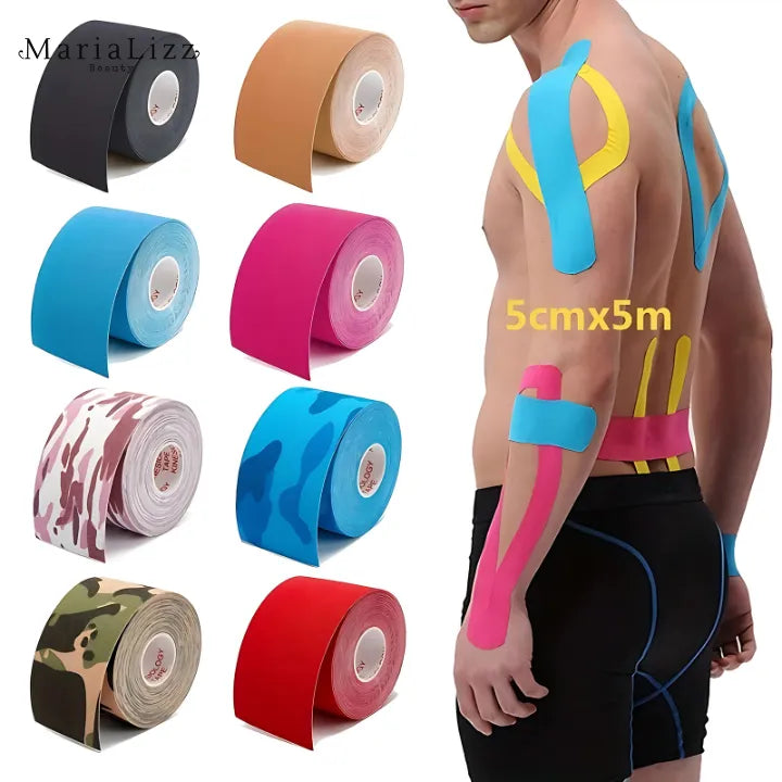 Fitas kinesio bandagem elástica