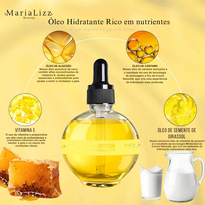 Óleo nutritivo para unhas