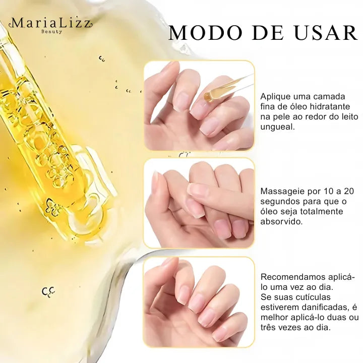 Óleo nutritivo para unhas