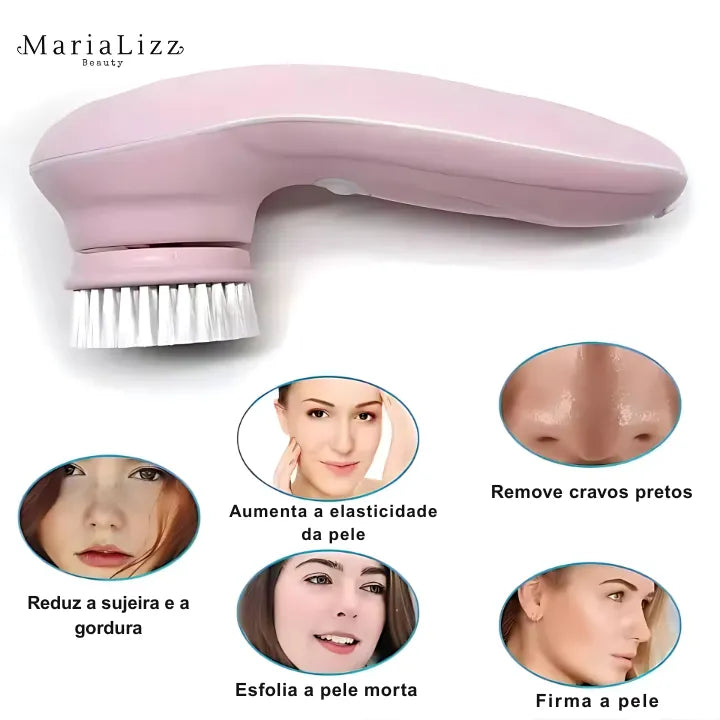 Limpador facial elétrico