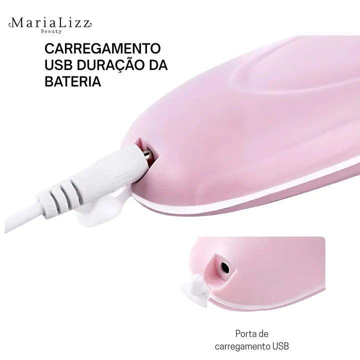 Limpador facial elétrico