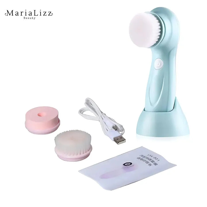 Limpador facial elétrico