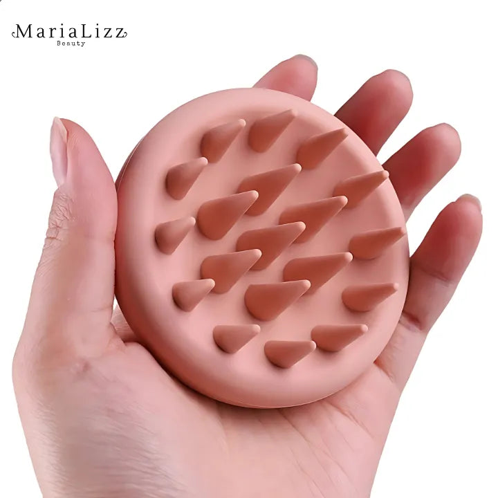 Escova massageadora de couro cabeludo