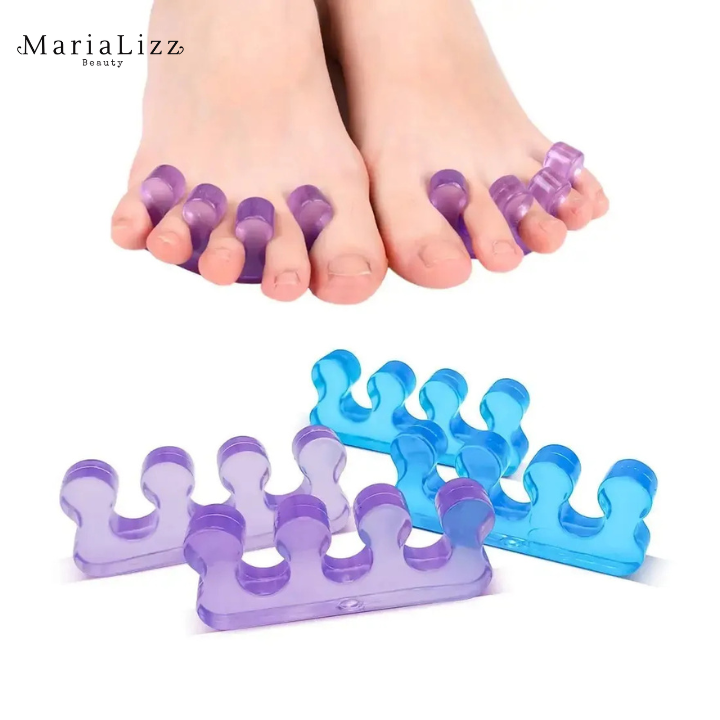 Separador de dedo de silicone