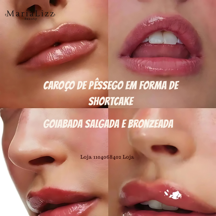 Lip gloss phone case