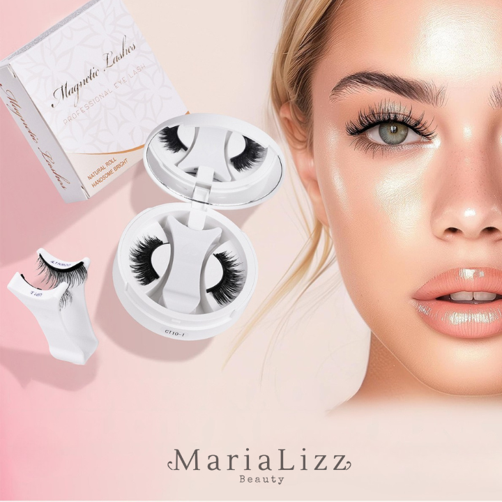 Kit 2 pares Cílios Magnéticos MariaLizz + Aplicador | Reutilizáveis, Sem Cola, Ultimas Unidades + Frete Grátis